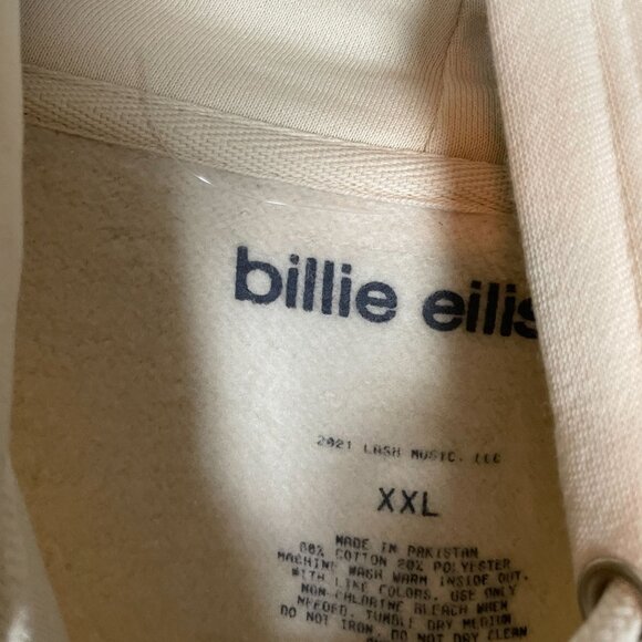 Billie Eilish Happier Than Ever hoodie size 2XL - Picture 2 of 6